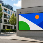 Großbanner im Europaviertel