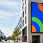 Digitales City-Display an der Zeil